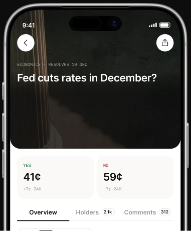 Market screen